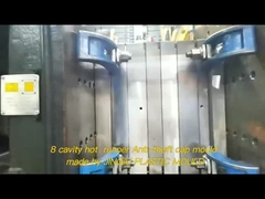 8-гнездная пресс-форма для холодноканальной системы D35, крышка из HDPE с защитой от несанкционированного доступа для химических веществ