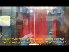 8 полость 24-410 Диск верхняя крышка до части PP инъекционной формы для 160-200T машины